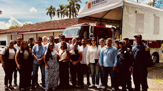 Inauguración Estación de Bomberos de Cerritos — Cuerpo Oficial de Bomberos Pereira Base 06 · 1 de mayo de 2026